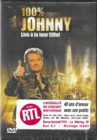 Johnny Hallyday - 100% Johnny Live à la tour Eiffel - Neuf