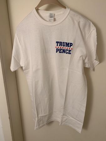 Donald Trump Fanshirt weiss