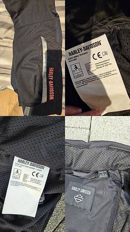 Pantaloni: Harley Davidson Herren Regenkombi – Usato da Brunnen venduto da Inkaddicted87 4