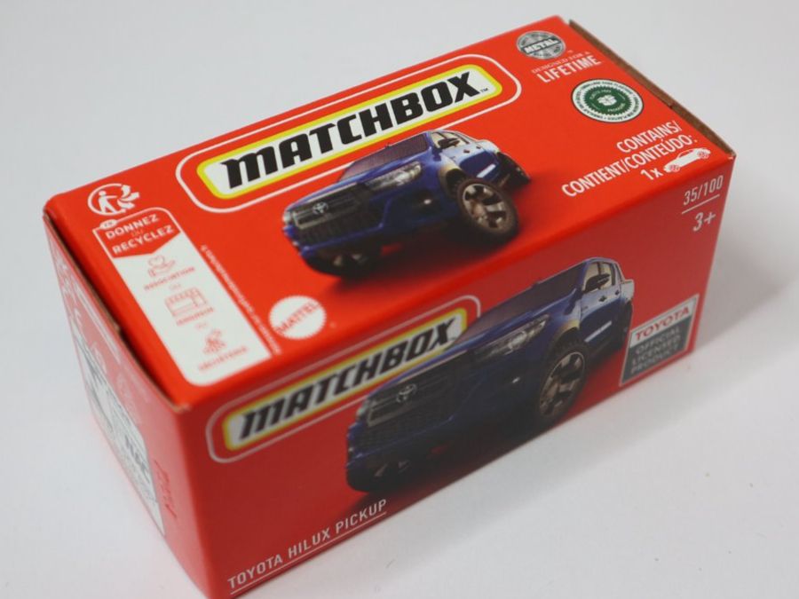 Matchbox Modellini d'auto: Matchbox Toyota Hilux Pickup – Nuovo e nell'imballaggio originale da Eschenbach SG venduto da Astalavista 1