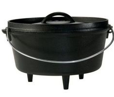 Lodge Camp Dutch Oven Gusseisen Kochkessel 9.5L (14")