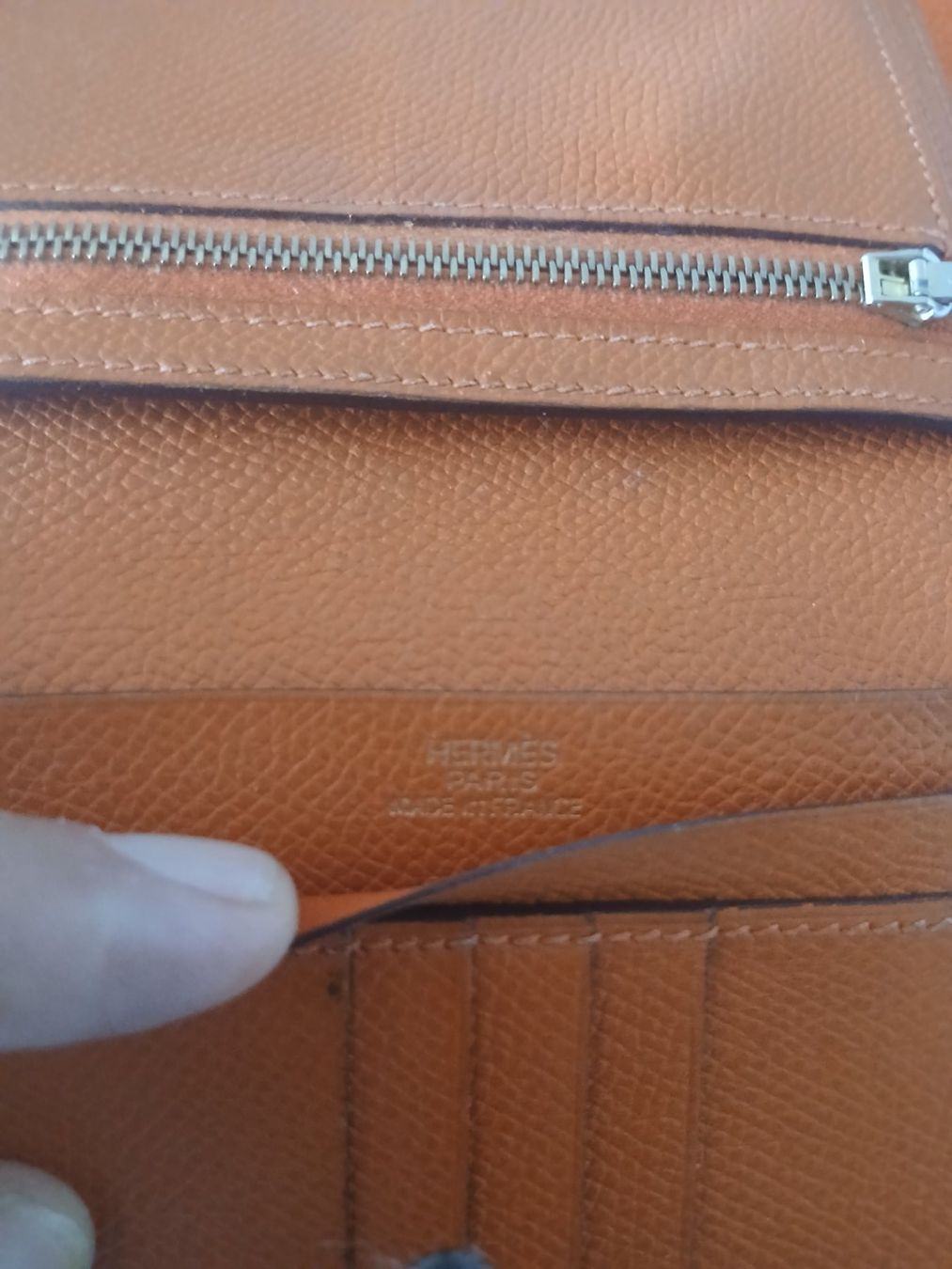 Hermès Portamonete: Hermes portemonnaie Bearn – Usato da Genève venduto da GenevaLuxury 8