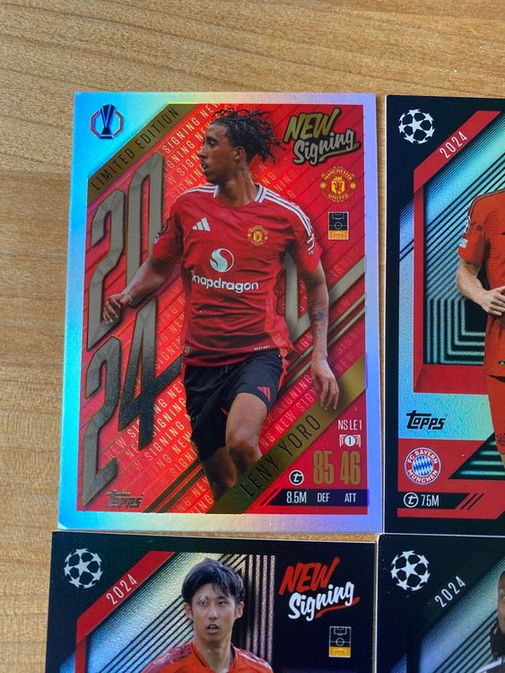 Topps Match Attax 24/25 New Signing 17 Karten 2
