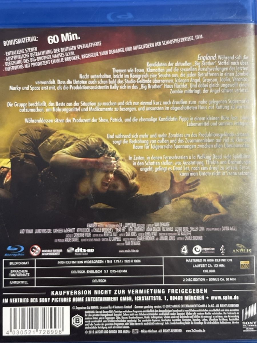Alle DVDs: Dead Set - Reality Bites (2008) – Neu (gemäss Beschreibung) aus Waldenburg von Gonzo8 1