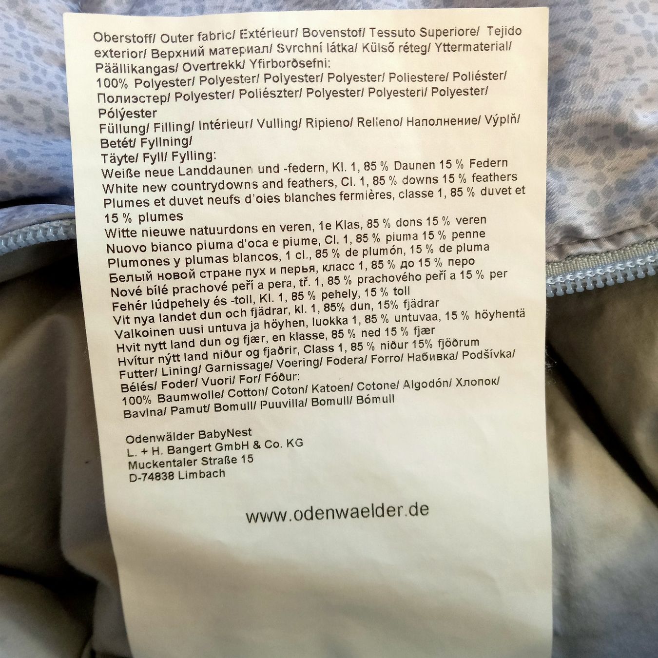 Odenwälder Sacs de couchage: Daunen Fußsack – D'occasion à Baden par Gian_Lu 7