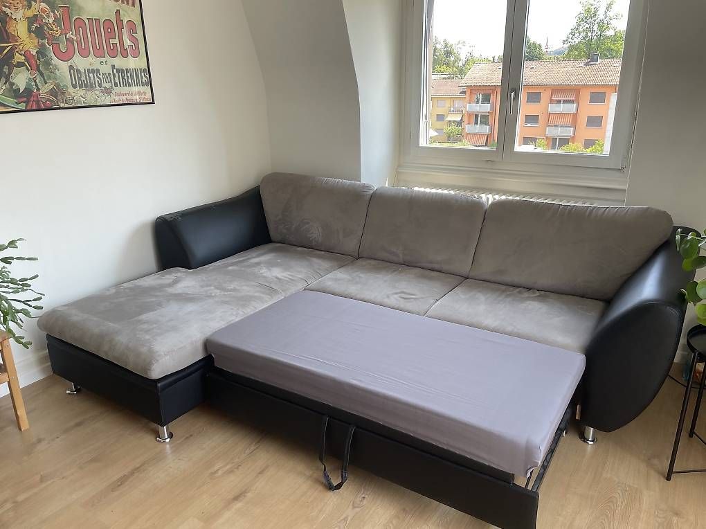 Sofas: Bequemes Ecksofa mit Schlaffunktion & Stauraum – D'occasion à Zürich par sal_5q6g 1