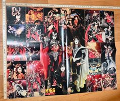 VINTAGE Bravo Poster KISS collage & DEBBIE HARRY