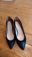 Elegante Pumps ZIGN Grösse 37 Schwarz/Veloursleder 