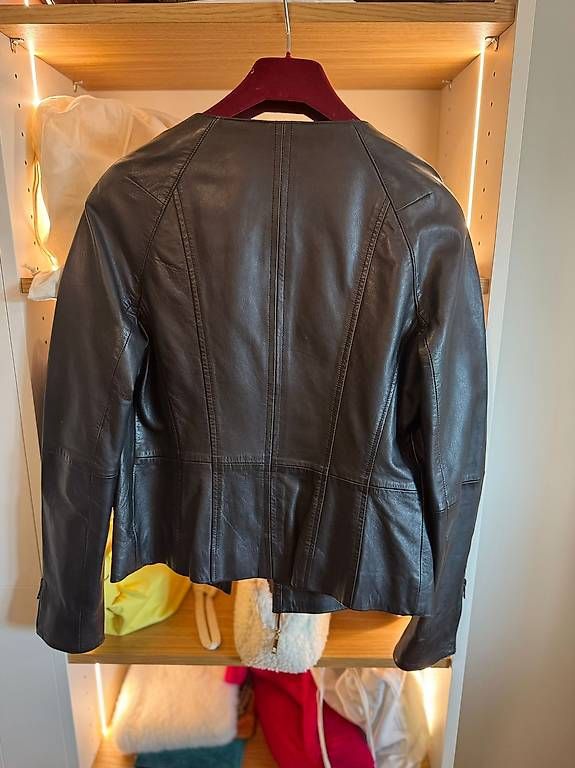 Vestes: Hallhuber Lederjacke  – D'occasion à Luzern par per_mxf5 3