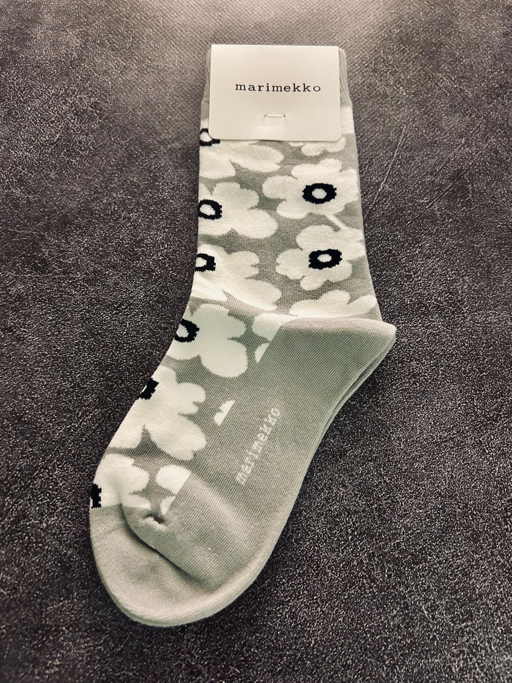 Calze: Marimekko socks pop-up flower print – Nuovo e nell'imballaggio originale da Zürich venduto da Ferienan 1