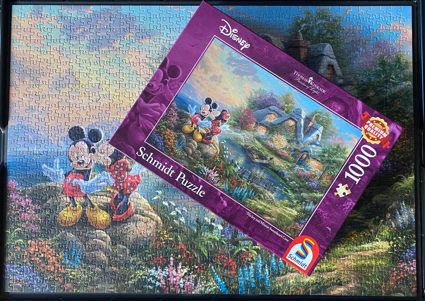 Puzzle: Disney Thomas Kinkade Puzzle 1000T – Usato da Brugg AG venduto da jea_N00 2