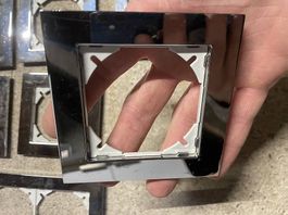 Cadre Edizio Due Prestige chrome