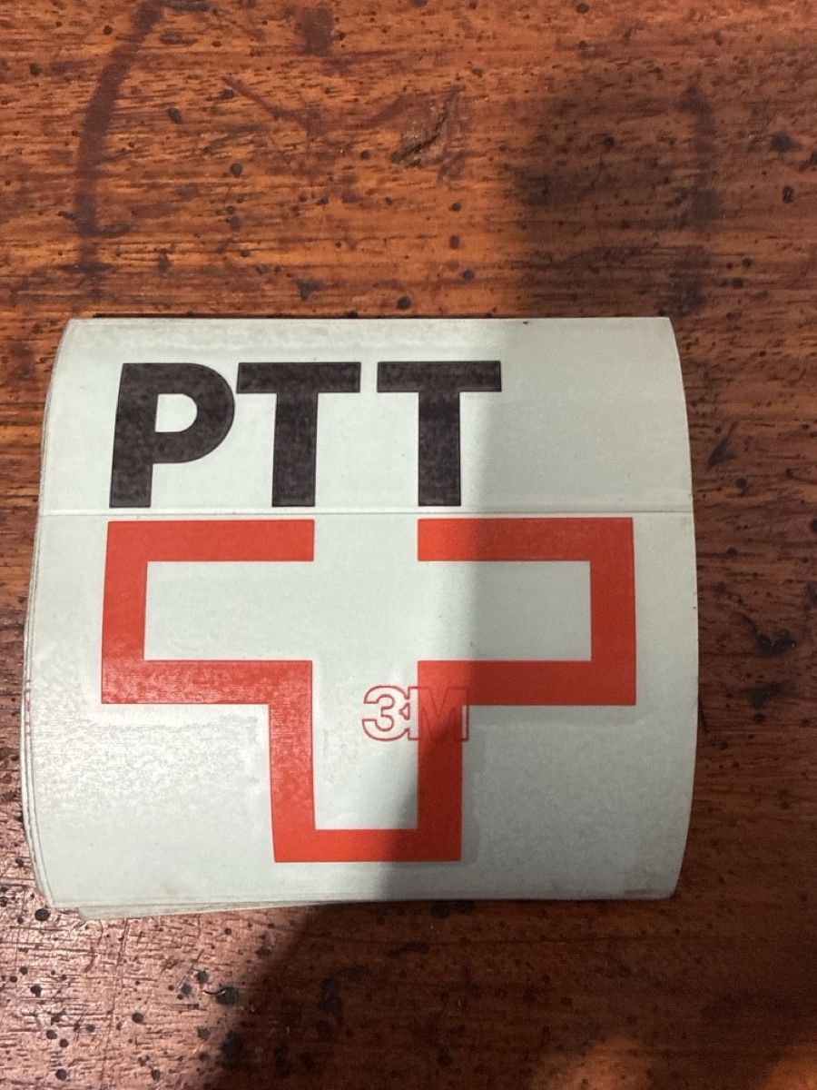 Aufkleber: Sticker PTT – Gebraucht aus Heimenschwand von JaKu273 2