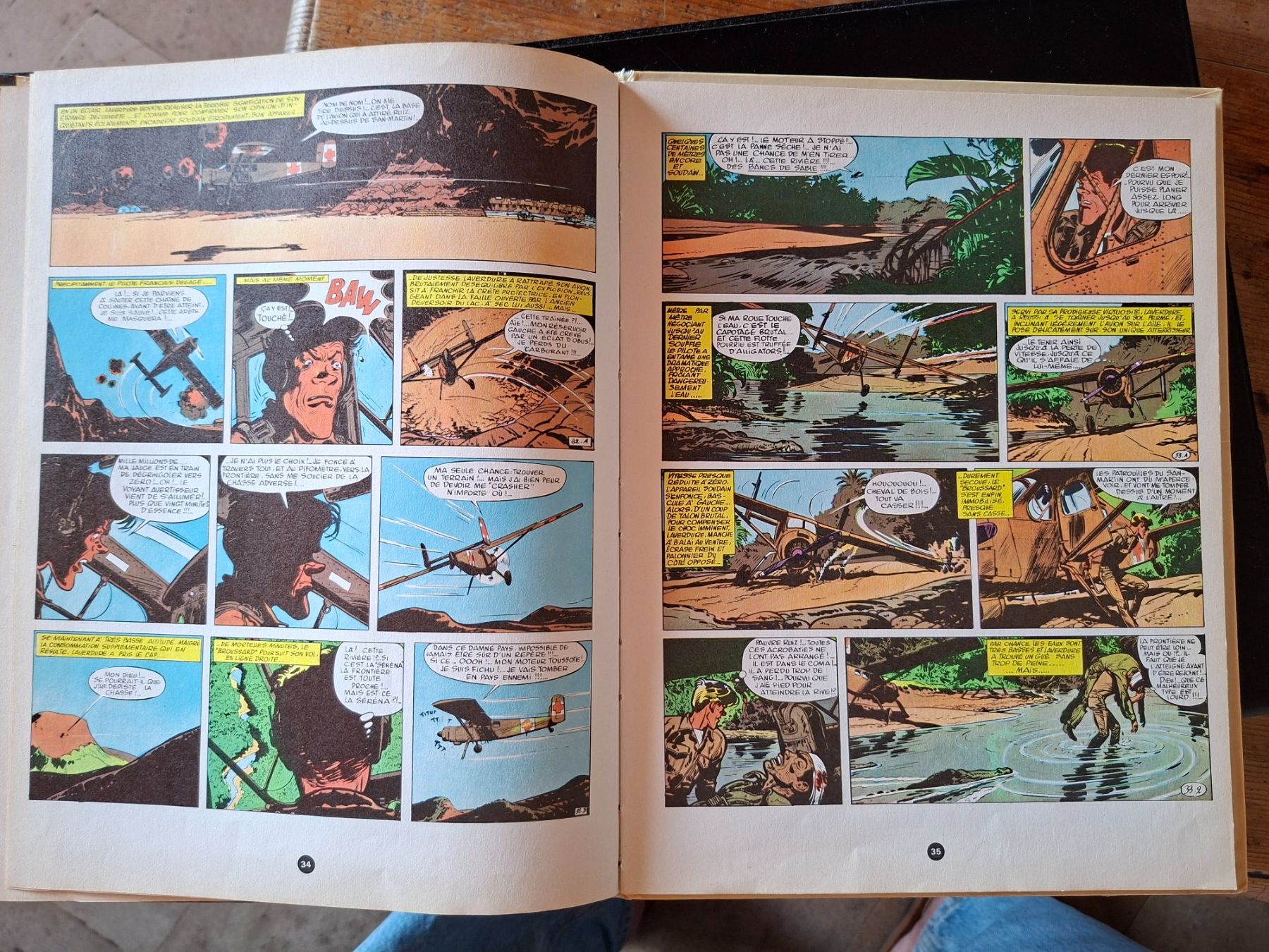 Fumetti: TANGUY ET LAVERDURE N°9 EO  Les anges noirs – Usato da Neuchâtel venduto da skajams 4