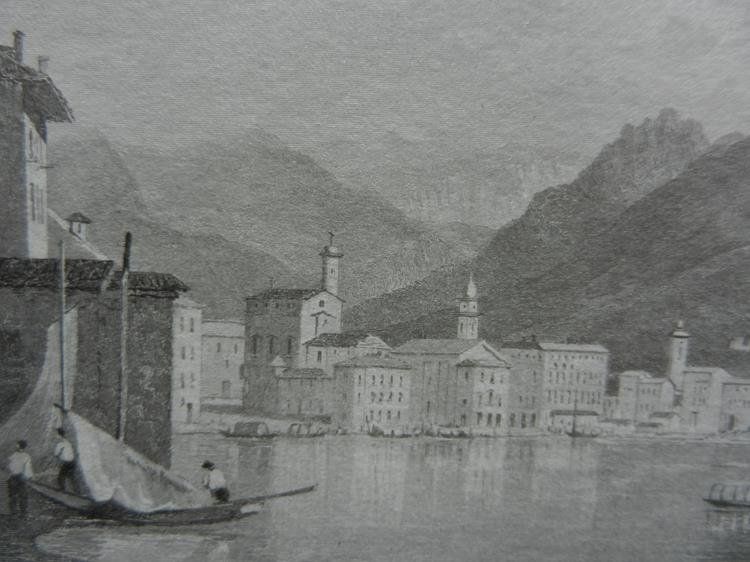 Gravures: Lugano von Bartlett – D'occasion à Risch par Rischli15 7