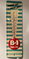 B1 Lemon-Lime Thermometer USA 1950; Soda-Pop