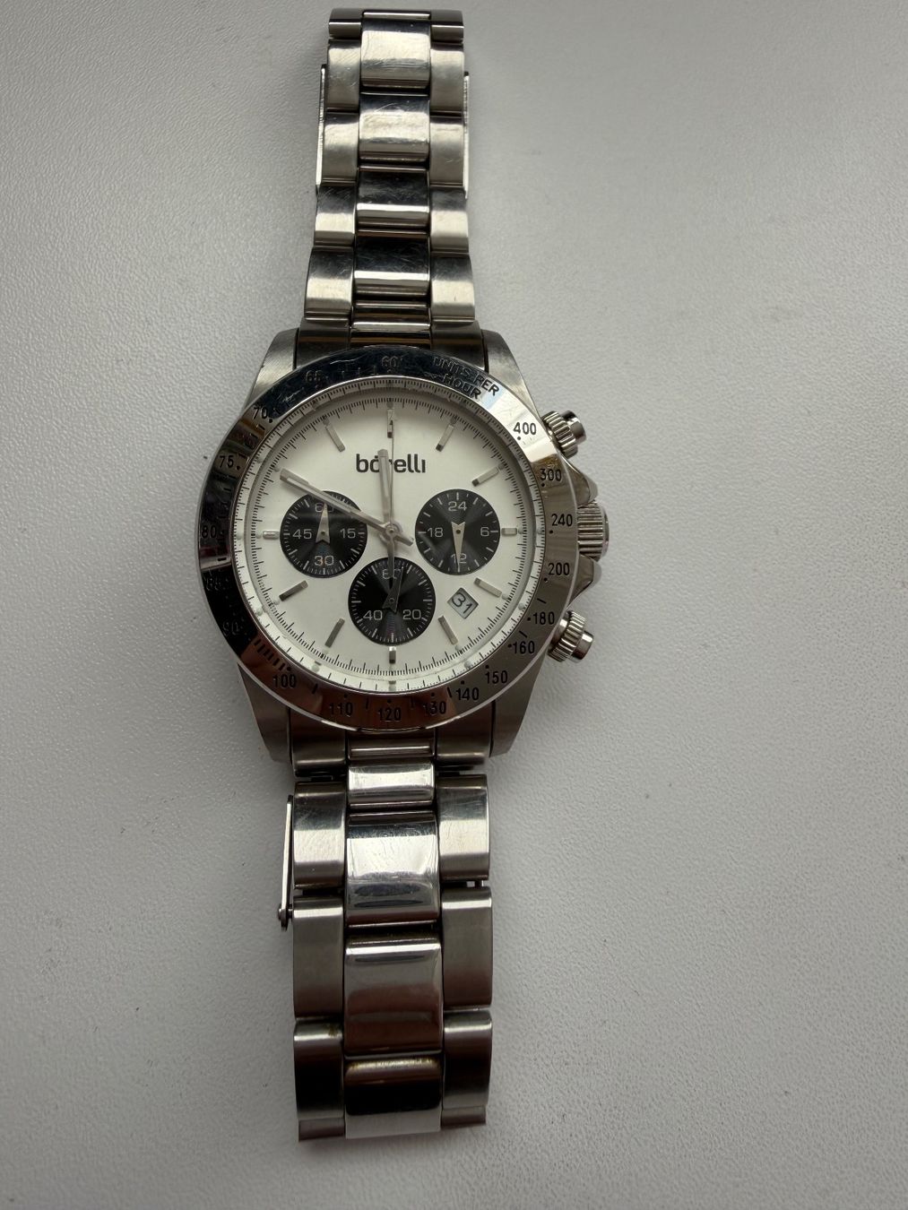 Orologi: Borelli Herren Chronograph Uhr, Top Zustand - – Usato da Cugnasco venduto da tizianaq
