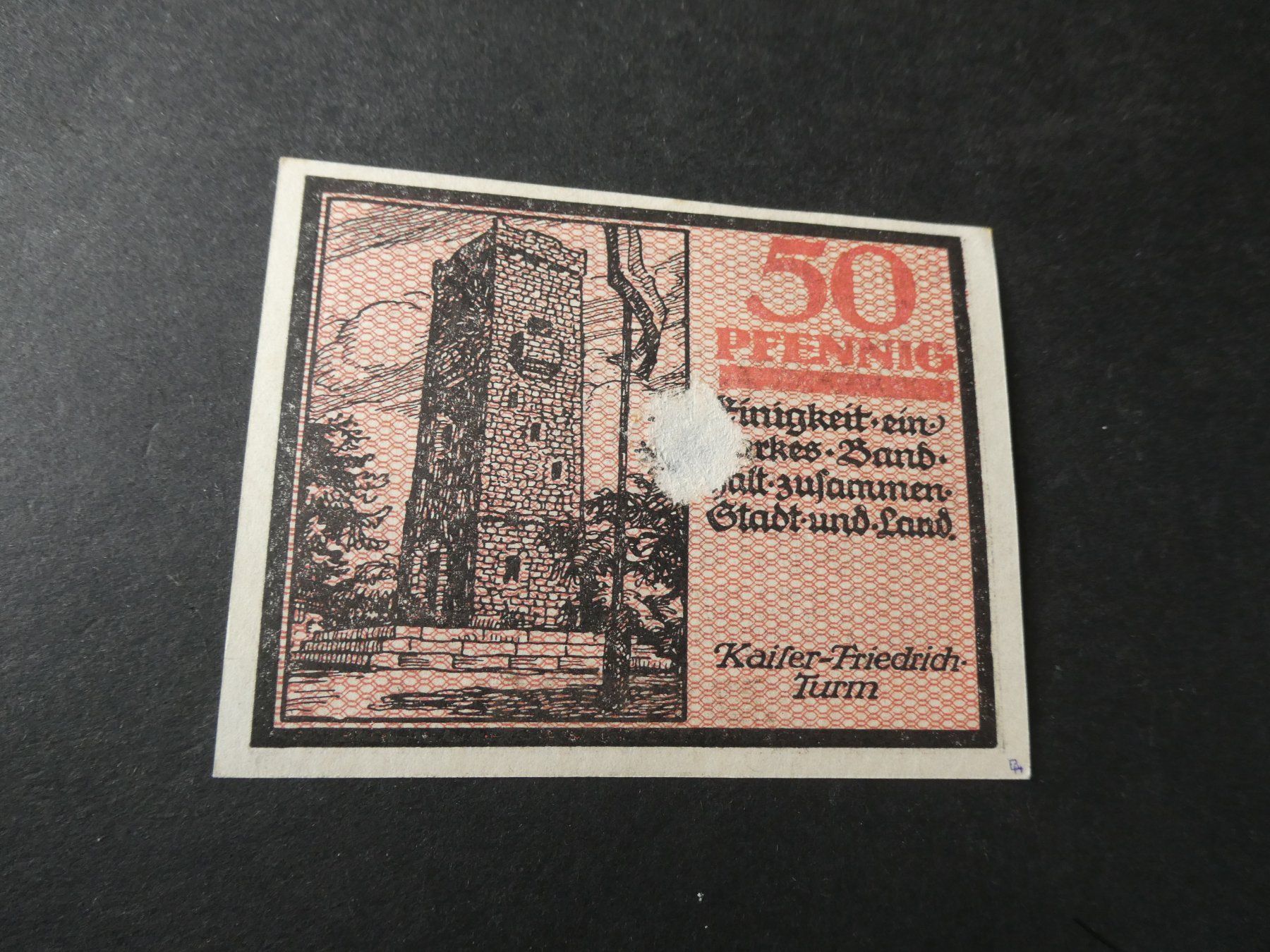 Banknoten: Dt. Reich, Haspe - Notgeldschein – Gebraucht aus Hinterforst von rohusri 1