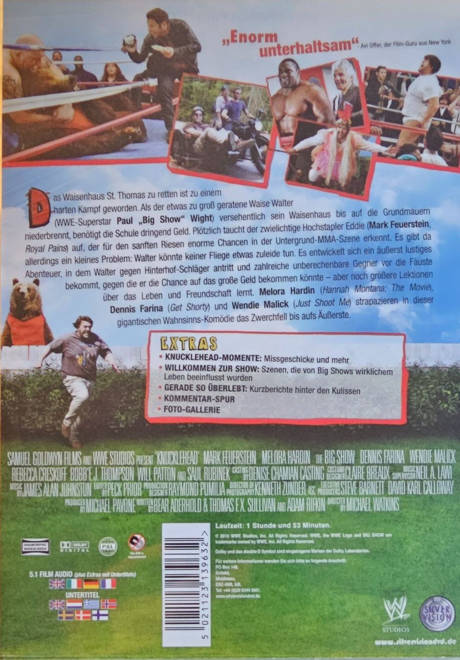 Alle DVDs: Knucklehead - Ein bärenstarker Tollpatsch – Gebraucht aus Wahlen b. Laufen von Cg10 1