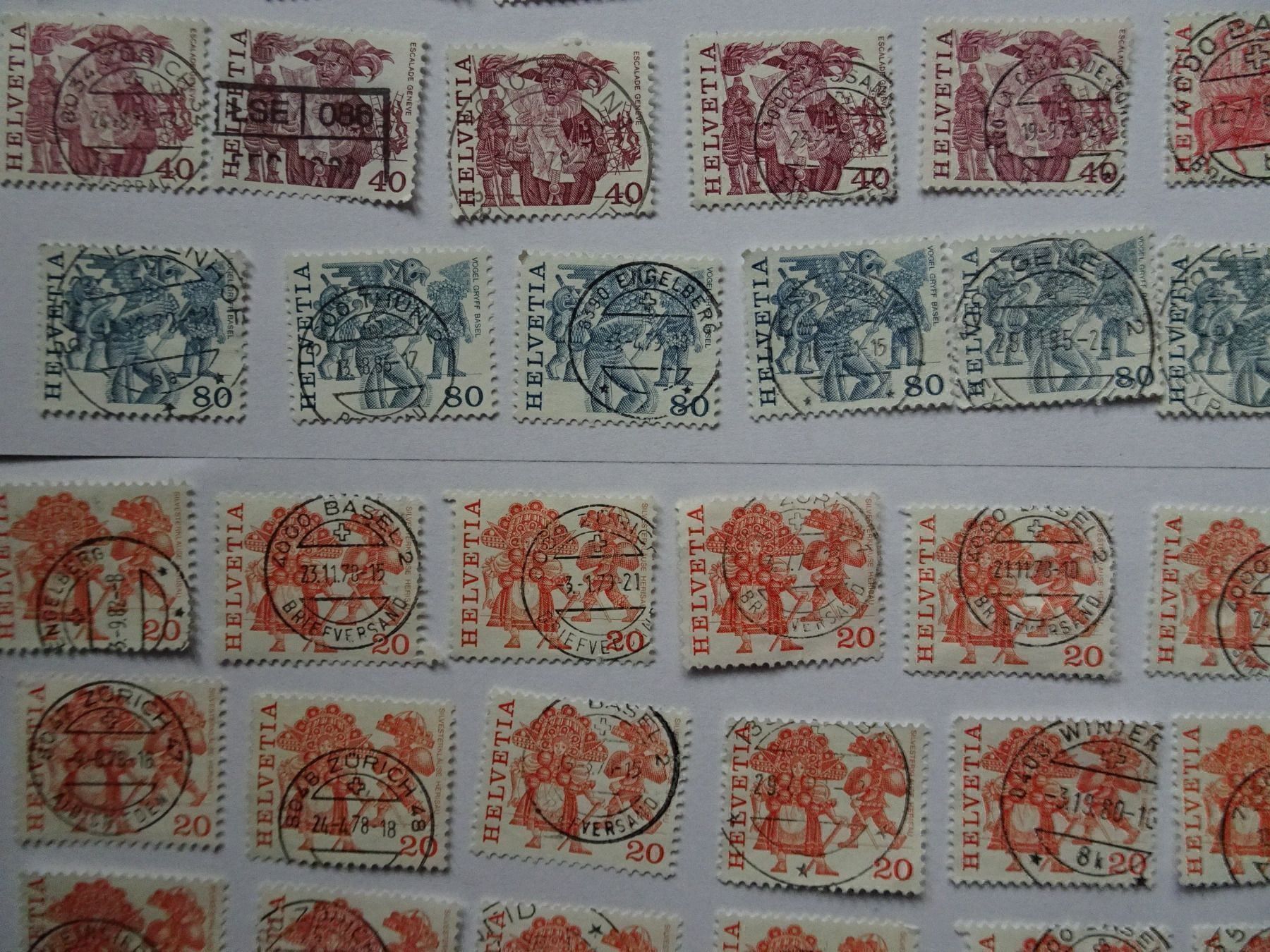 Tutti i francobolli: Vollstempel – Usato da Aadorf venduto da Chnorli-Furz 3