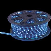 LED Lichtschlauch 45 Meter 12mm blau mit Anschlusskabel