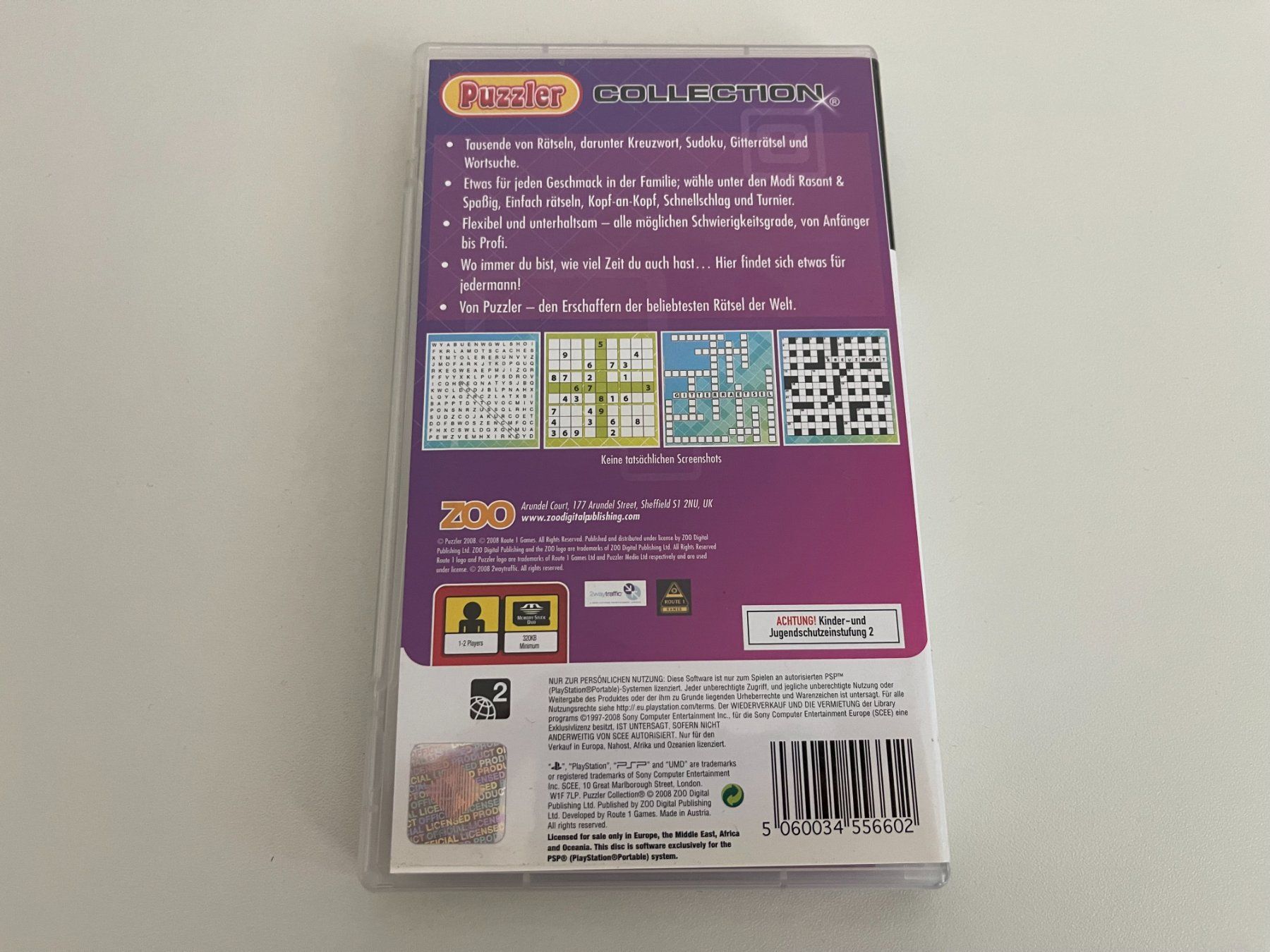 Sony Giochi: Puzzler Collection, PlayStation Portable, PSP – Usato da Couvet venduto da nay_prh5 2