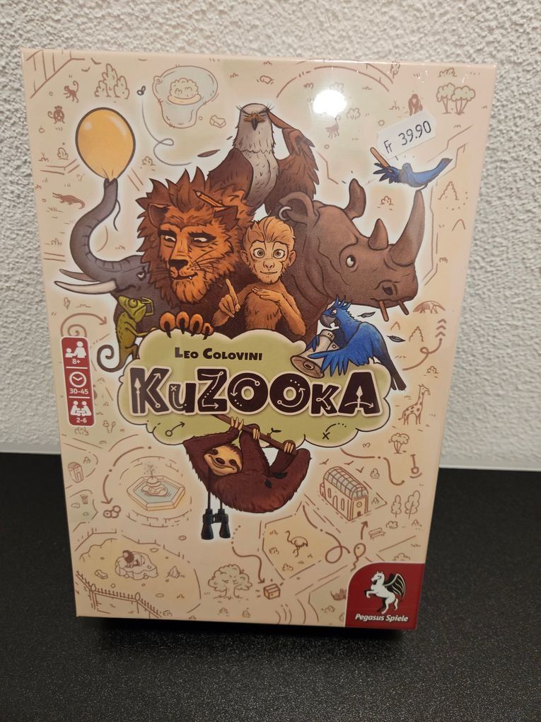 Pegasus Spiele Giochi: Neu - Pegasus Spiele - Kuzooka – Nuovo e nell'imballaggio originale da Dagmersellen venduto da Jarsetz_Restposten