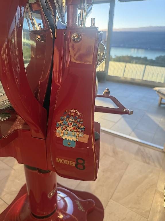 Berkel Elettrodomestici da cucina: Berkel Model 8 in klassischem Weinrot – Usato da Mörigen venduto da racer100 4