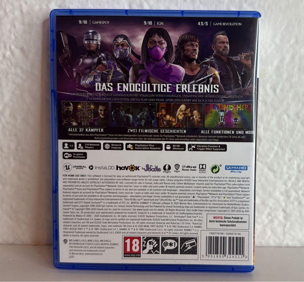 Sony Giochi: Mortal Kombat 11 Ultimate PS5 - TOP! – Usato da Ehrendingen venduto da bubulence 1