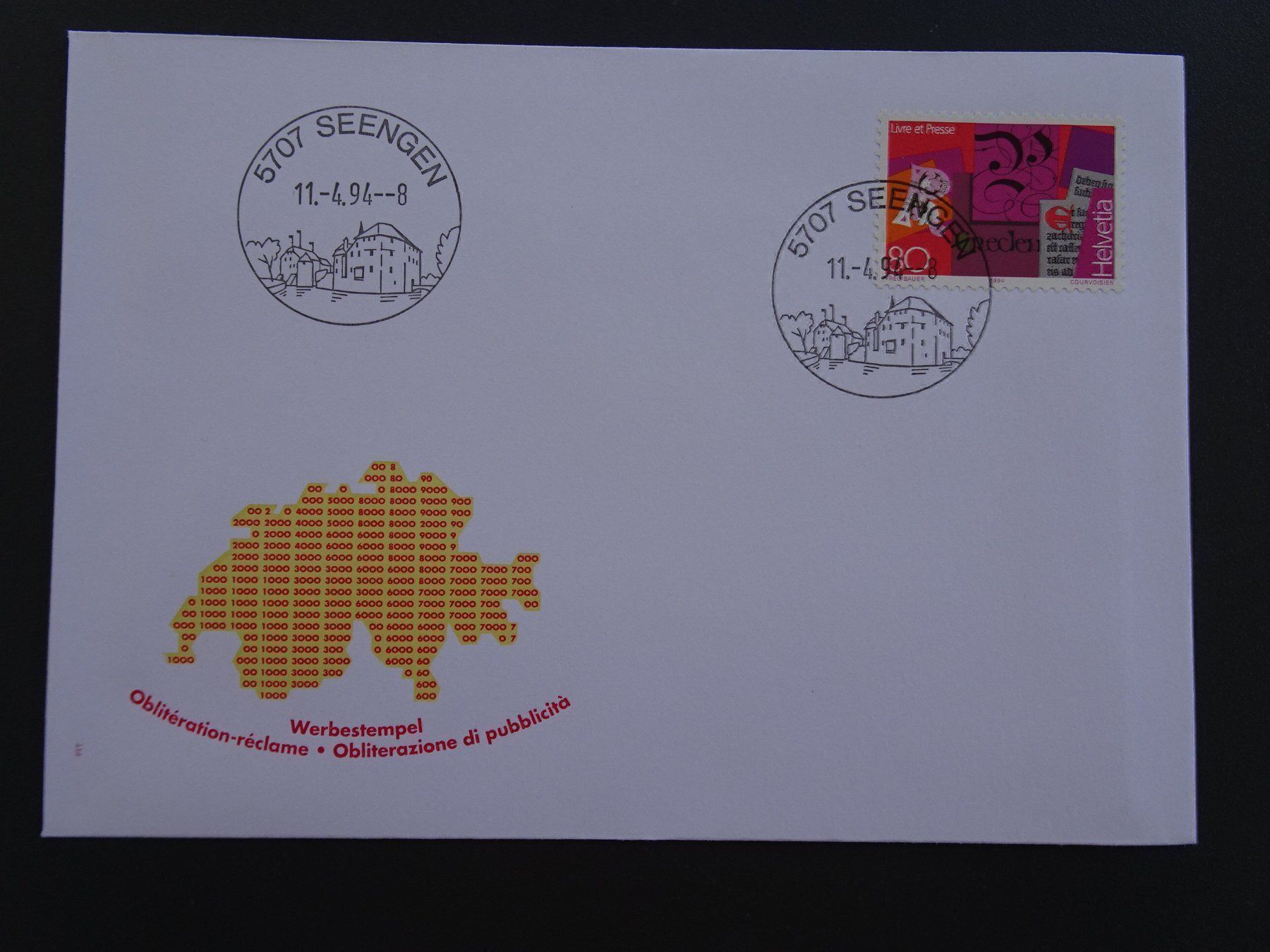 Tous les timbres: 1994 – Neuf (Voir description) à Aadorf par Chnorli-Furz 1