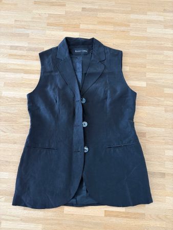 Weste BLACKY DRESS schwarz Gr. 38, sehr guter Zustand