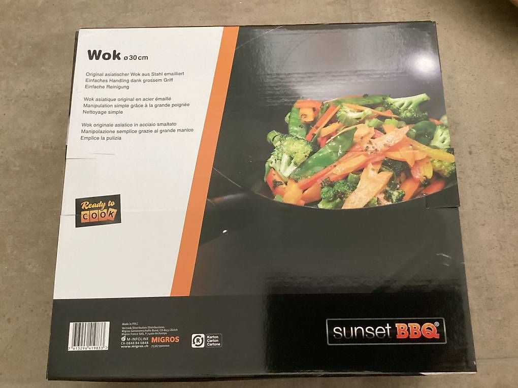 Pfannen: asiatischer Wok - neu – Gebraucht aus Hirschthal von jas_yk9n
