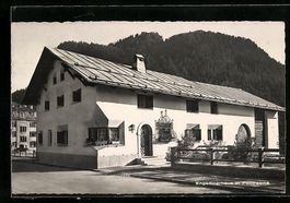 Pontresina, Engadinerhaus, Penion Albris