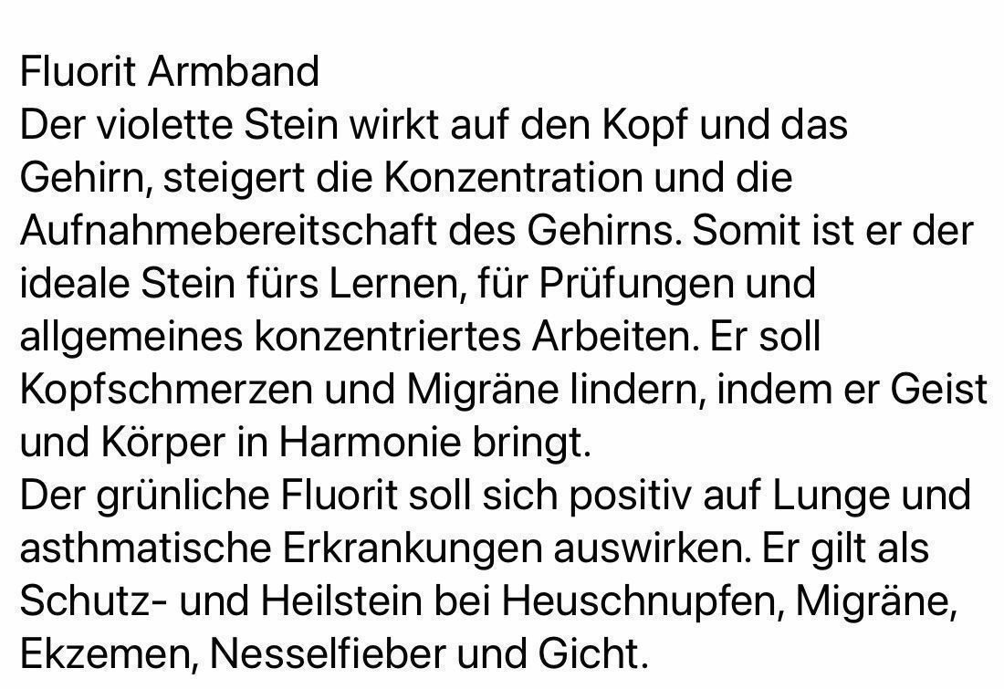 Bracciali & Braccialetti: Edelstein Armband Fluorit mit echt Silber auf Mass – Nuovo e nell'imballaggio originale da Zuzwil SG venduto da Lemliskat 5