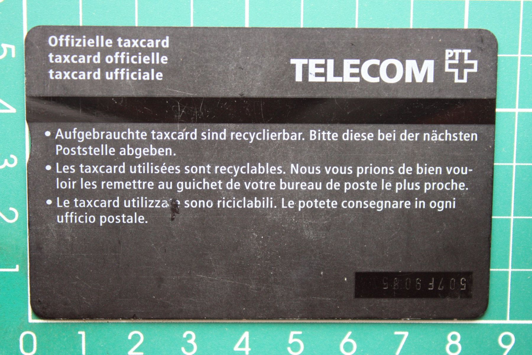 Swisscom Schede telefoniche: ptt taxcard /geschenkkarte – Usato da Laupen BE venduto da Gufi57 1