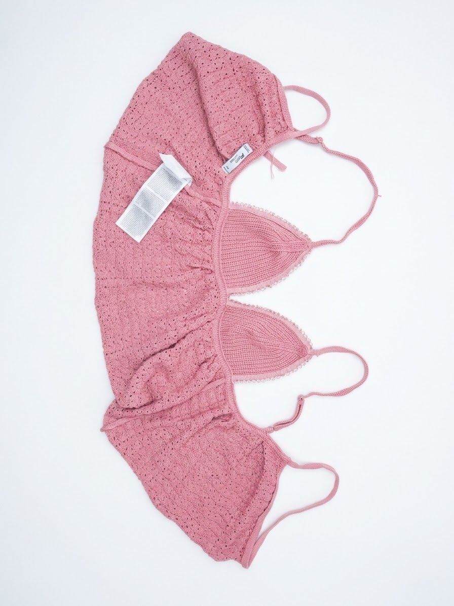 Top: Pinkes Babydoll-Top – Nuovo (secondo la descrizione) da Wünnewil venduto da l._aetitia 1