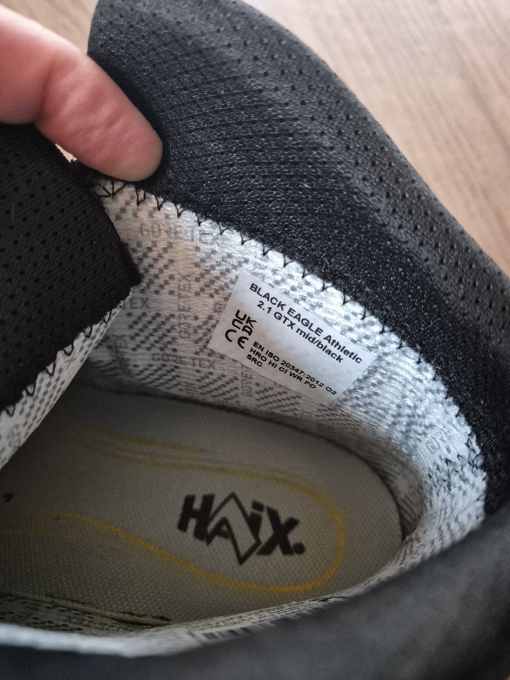 Haix Scarpe da uomo: HAIX BLACK EAGLE ATHLETIC 2.1 GTX, Mid, Black – Nuovo (secondo la descrizione) da Auswil venduto da boumi85 4