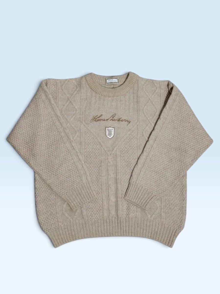 Burberry Maglioni & Felpe: Burberry crewneck wool sweater  – Nuovo (secondo la descrizione) da Plan-Les-Ouates venduto da Loved_Panda_Clothing