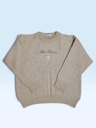 Burberry crewneck wool sweater 