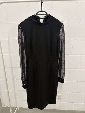 Anna Field Kleid, schwarz, Grösse 38, Top Zustand!