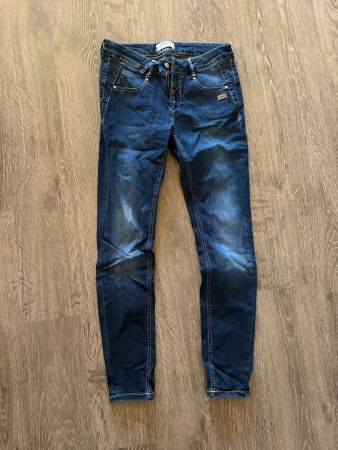 Gang Jeans Damen Gr. L / Länge 32 – dunkelblau