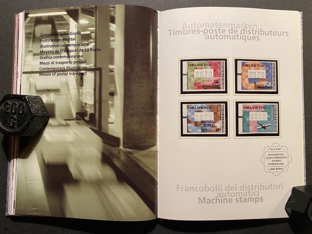 Tutti i francobolli: Los 62 2001 Jahrbuch komplett postfrisch – Nuovo (secondo la descrizione) da Niederweningen venduto da rimicanardo 1