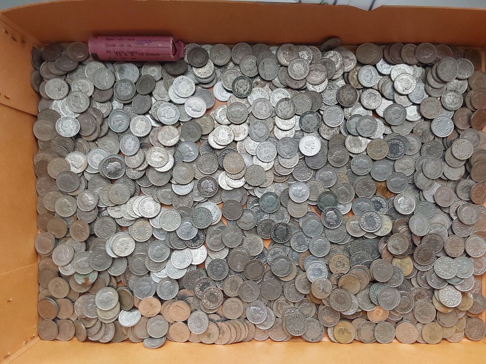 Tutti le monete: 2,3kg Alte 5 räppler – Usato da St. Gallen venduto da aha_2prr