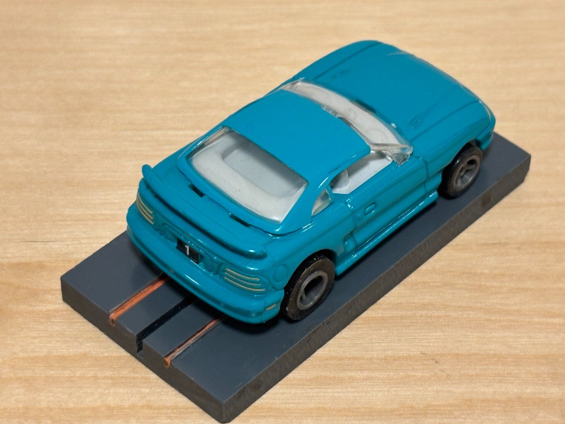 Piste: LifeLike Ford Mustang türkis – Nuovo (secondo la descrizione) da Bülach venduto da h0slotch 4