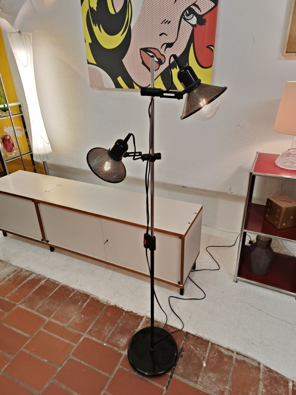 Lampen: Vintage Stehlampe 80s retro design – Gebraucht aus Winterthur von style-and-design.zrh 5