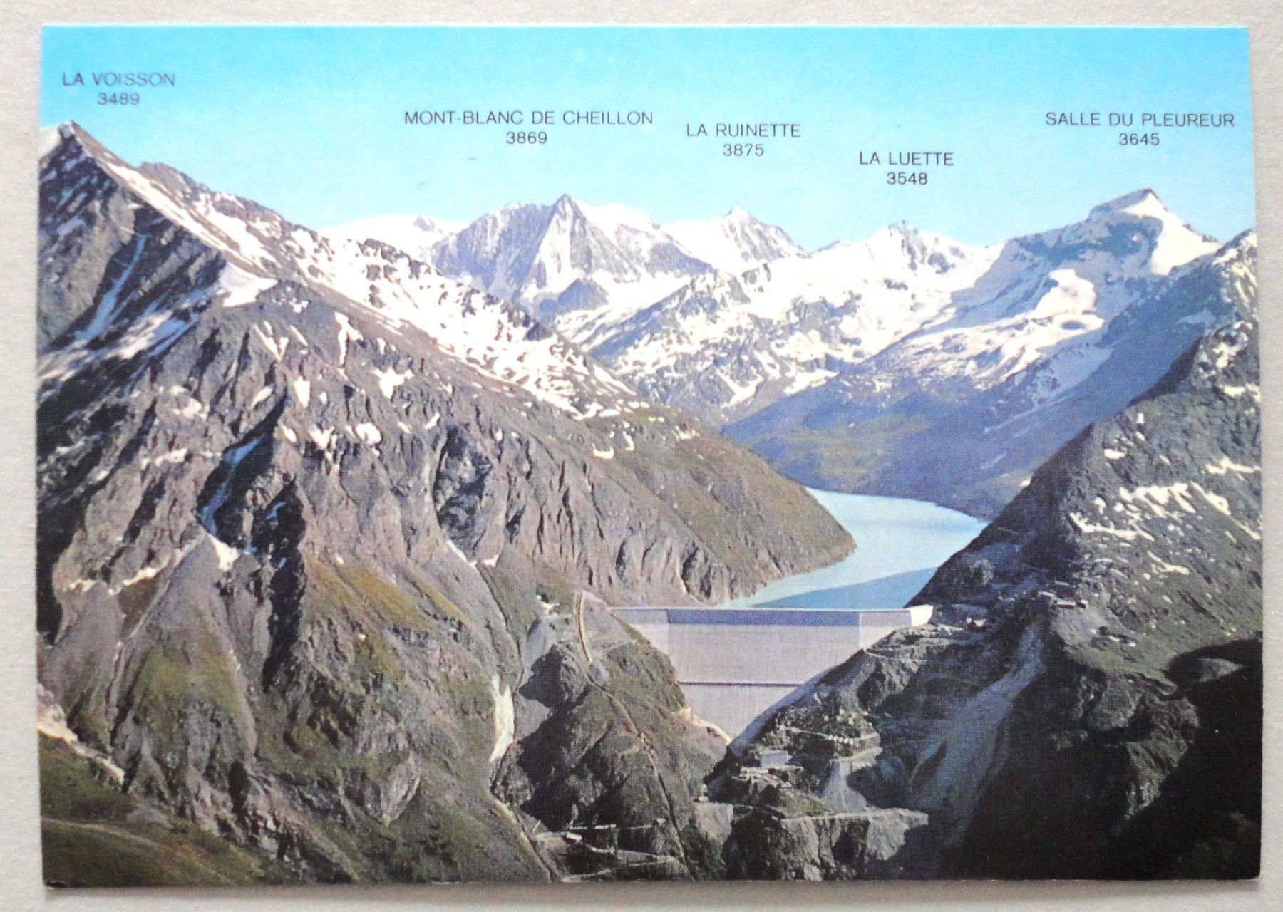 Cartoline postali: Barrage de la Grande Dixence – Usato da Fétigny venduto da Billy2miny