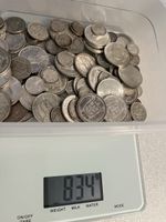 Schweizer Silbermünzen Konvolut 834 Gramm gemischt