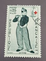 Frankreich 1963 Rotes Kreuz briefmarke