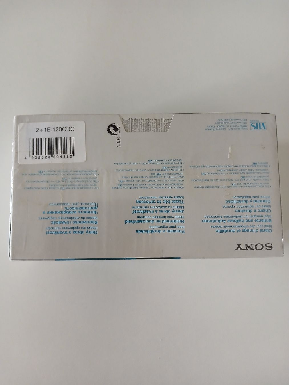 Cassette vuote: SONY VHS Kassette 120 Min. 2+1 Pack neu – Nuovo e nell'imballaggio originale da Berikon venduto da pil_thm8 3