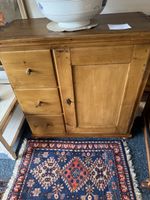 Kommode Kiefer Holz Landhausstil 3 Schubladen 1 Tuer